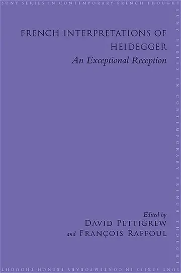 Cover of French Interpretations of Heidegger