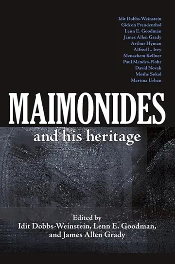 Cover of Maimonides and His Heritage