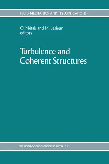 Cover of Turbulence and Coherent Structures
