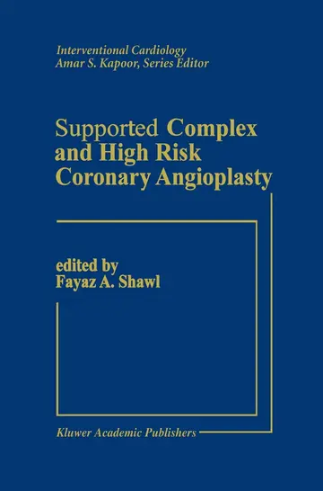 Cover of Supported Complex and High Risk Coronary Angioplasty