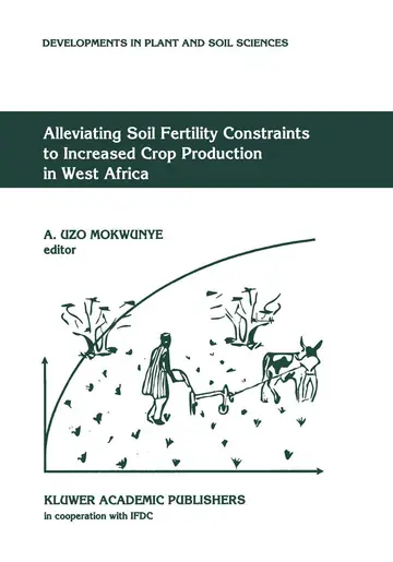 Cover of Alleviating Soil Fertility Constraints to Increased Crop Production in West Africa