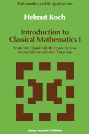 Cover of Introduction to Classical Mathematics I
