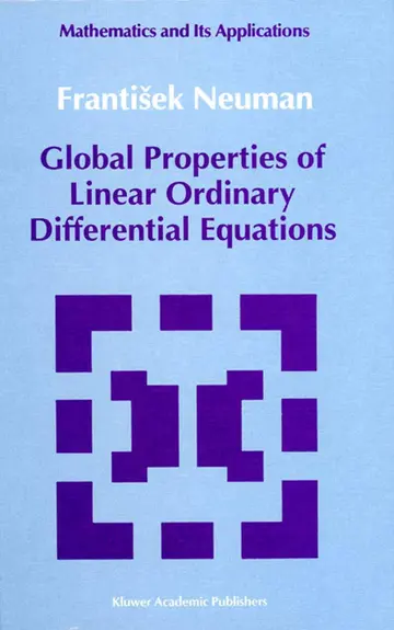 Cover of Global Properties of Linear Ordinary Differential Equations