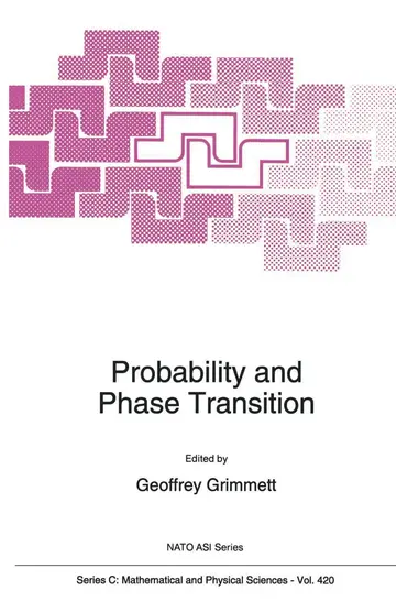 Cover of Probability and Phase Transition