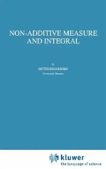 Cover of Non-Additive Measure and Integral