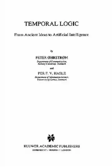 Cover of Temporal Logic