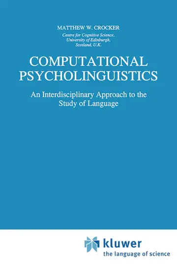 Cover of Computational Psycholinguistics