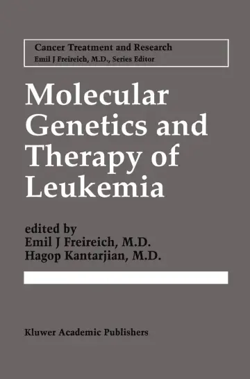Cover of Molecular Genetics and Therapy of Leukemia