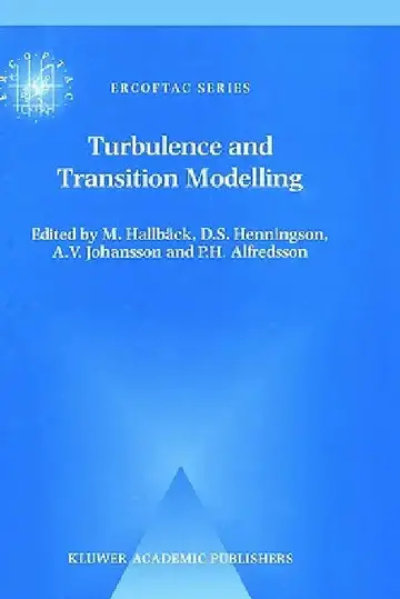 Cover of Turbulence and Transition Modelling