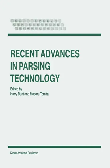 Cover of Recent Advances in Parsing Technology