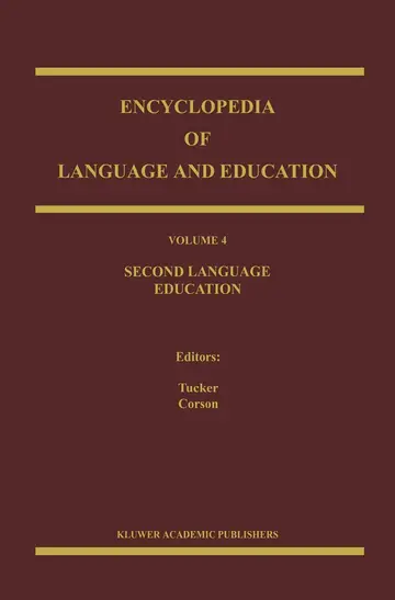 Cover of Second Language Education