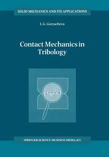 Cover of Contact Mechanics in Tribology