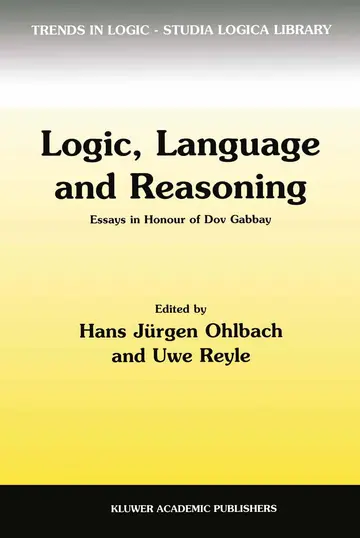 Cover of Logic, Language and Reasoning