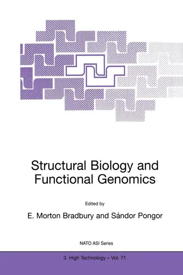 Cover of Structural Biology and Functional Genomics