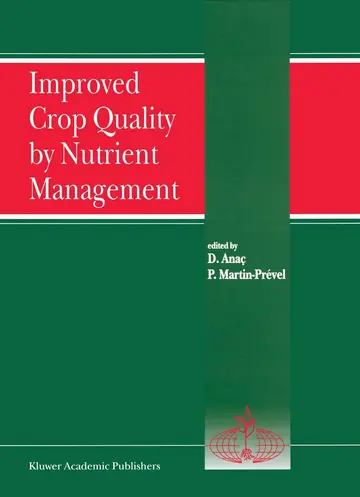 Cover of Improved Crop Quality by Nutrient Management