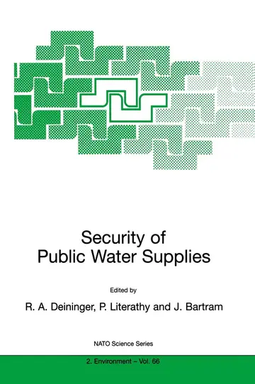 Cover of Security of Public Water Supplies