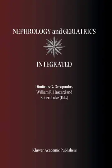 Cover of Nephrology and Geriatrics Integrated
