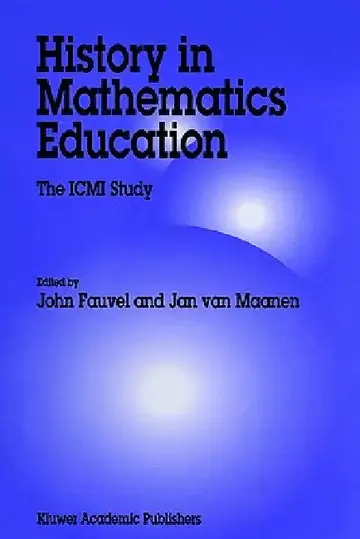 Cover of History in Mathematics Education