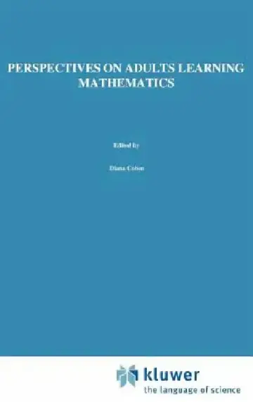 Cover of Perspectives on Adults Learning Mathematics