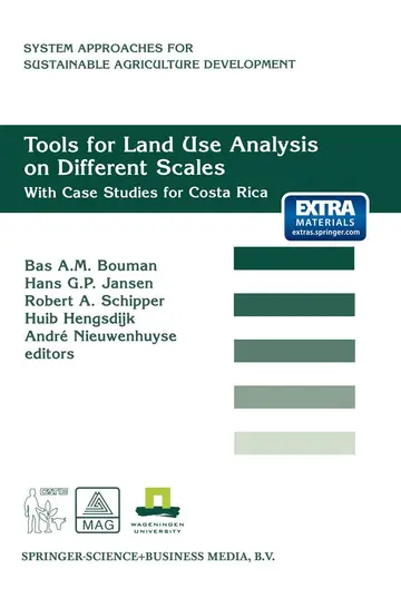 Cover of Tools for Land Use Analysis on Different Scales