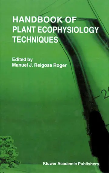 Cover of Handbook of Plant Ecophysiology Techniques