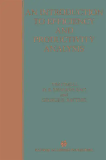 Cover of An Introduction to Efficiency and Productivity Analysis