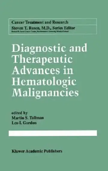 Cover of Diagnostic and Therapeutic Advances in Hematologic Malignancies