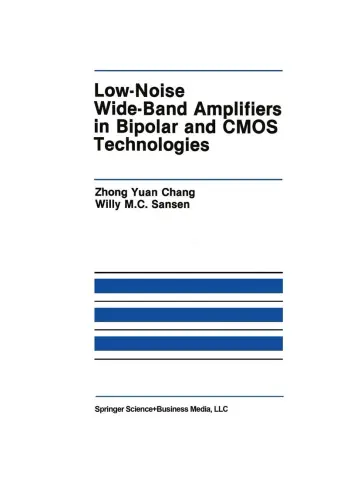 Cover of Low-Noise Wide-Band Amplifiers in Bipolar and CMOS Technologies