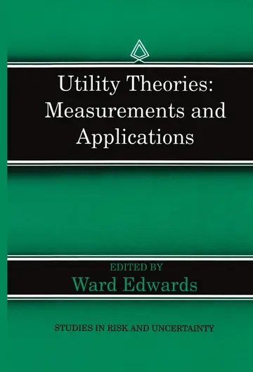 Cover of Utility Theories
