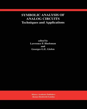 Cover of Symbolic Analysis of Analog Circuits