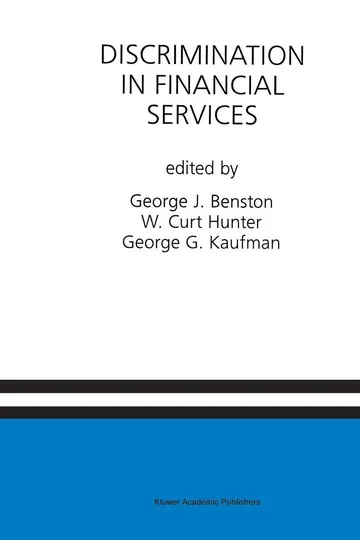 Cover of Discrimination in Financial Services