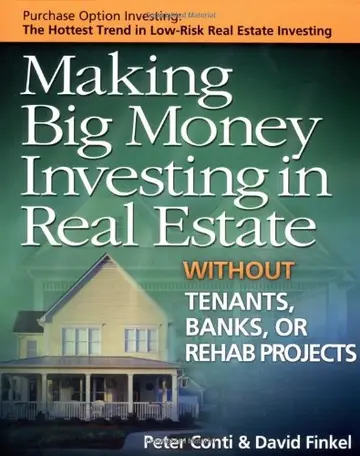Cover of Making Big Money Investing in Real Estate
