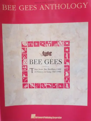 Cover of Bee Gees Anthology