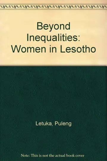 Cover of Women in Lesotho