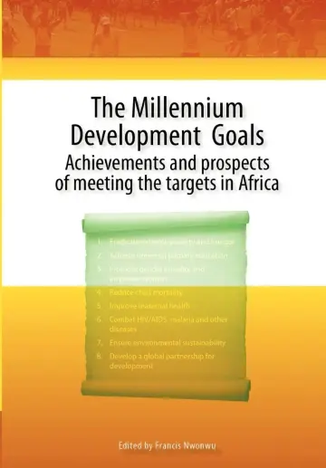 Cover of The millennium development goals