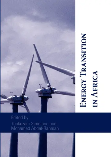 Cover of Energy transition in Africa