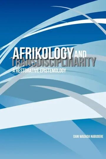 Cover of Afrikology and transdisciplinarity