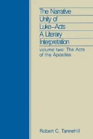 Cover of The Narrative Unity of Lukeacts