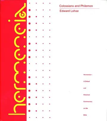 Cover of Colossians and Philemon
