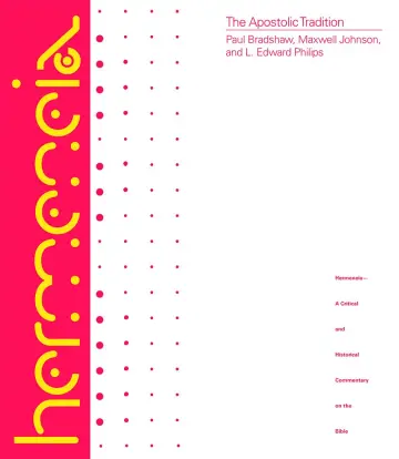 Cover of Apostolic Tradition