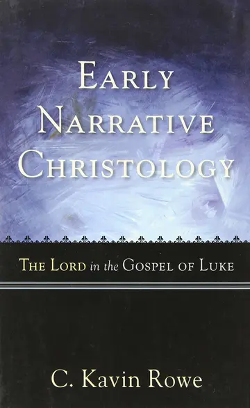 Cover of Early Narrative Christology