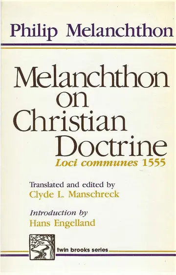 Cover of Melanchthon on Christian Doctrine