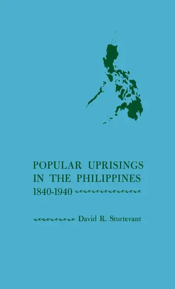 Cover of Popular Uprisings in the Philippines, 1840-1940