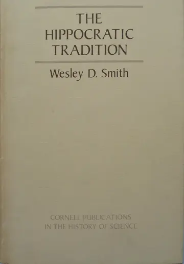 Cover of Hippocratic Tradition