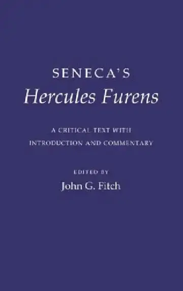 Cover of Seneca's Hercules Furens