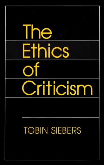 Cover of Ethics of Criticism