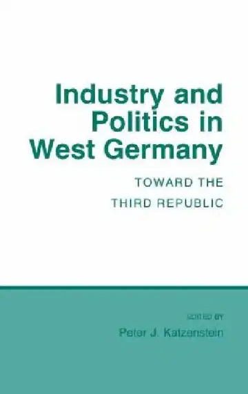 Cover of Industry and Politics in West Germany