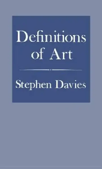 Cover of Definitions of Art