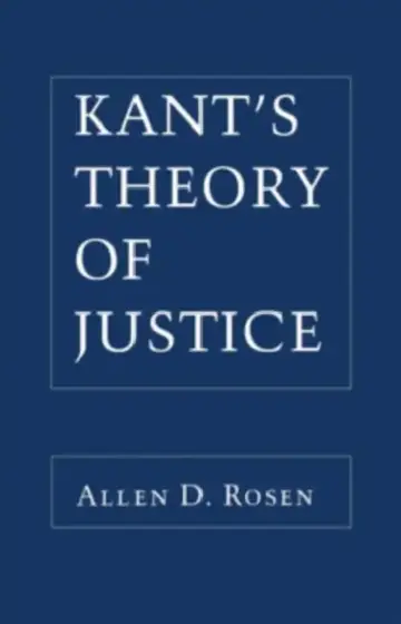 Cover of Kant's Theory of Justice.