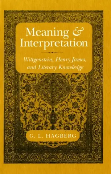 Cover of Meaning and Interpretation
